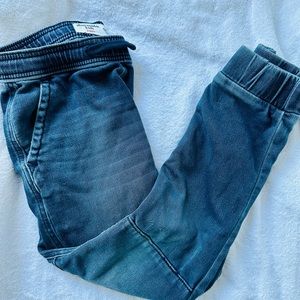 Boys denim joggers